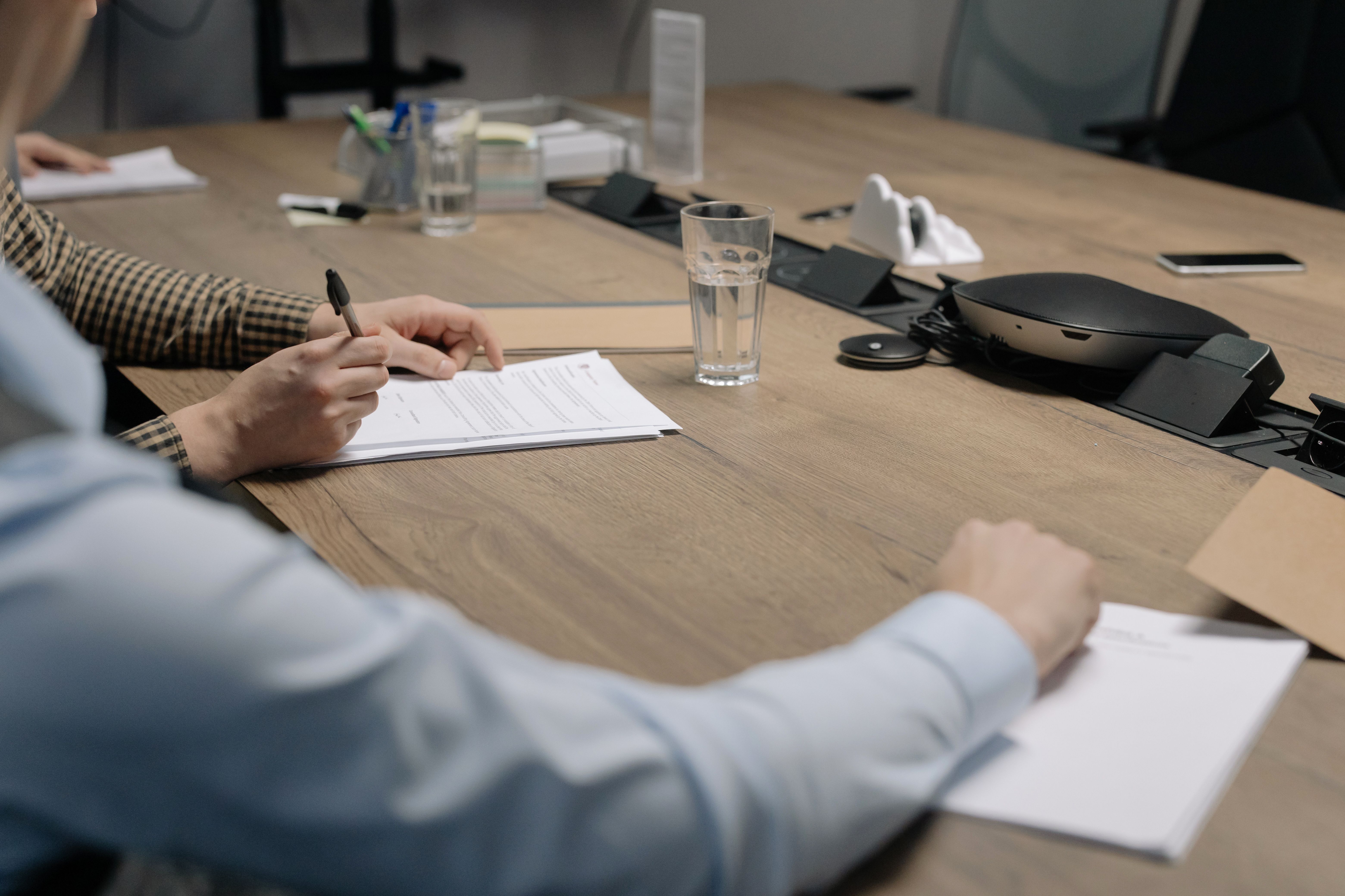 Strategic management consulting session